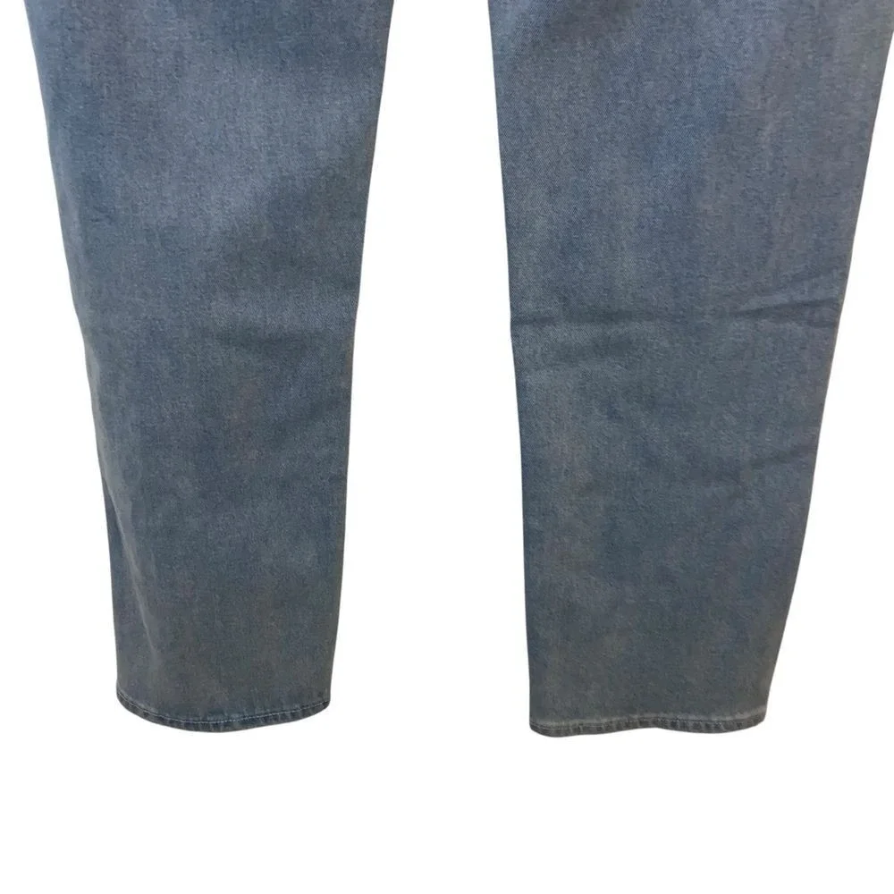 True Religion Geno Relaxed Slim Jeans Light Brisk 36x32 Horseshoe Flap Pocket